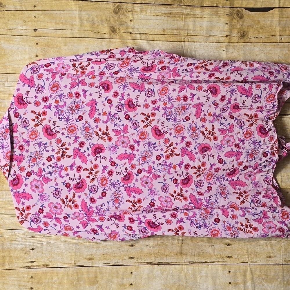 Torrid | Women | Top | Tie Front | Pink | Size 4 (Equiv 3x) - Picture 5 of 9